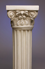 Image showing Ancient Column Pillar Replica