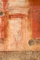 Image showing Fresco Ruins of Pompeii