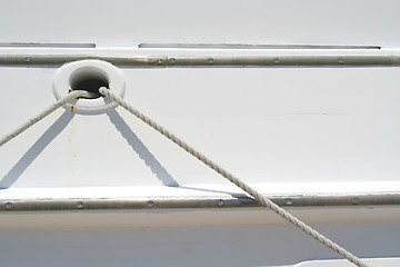 Image showing Abstract Boat Detail