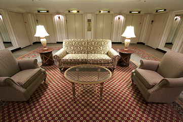 Image showing Classic Elevator Lobby