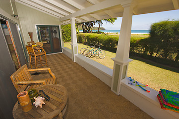 Image showing Oceanfront Lanai