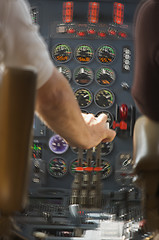 Image showing Jet Cockpit - Motion Added