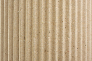 Image showing Rounded Corrugated Cardboard