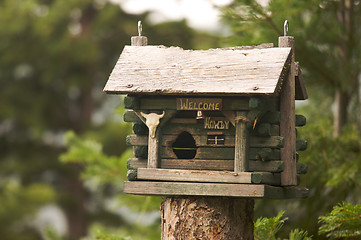 Image showing Rustic Birdhouse