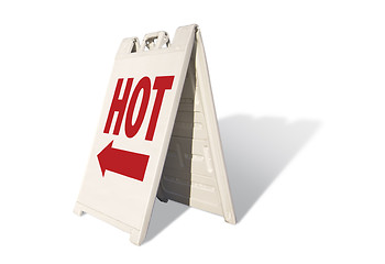 Image showing Hot Tent Sign