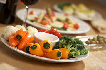 Image showing Vegetable Platter