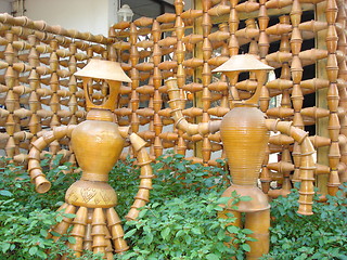 Image showing Clay Pot Garden in Pattaya