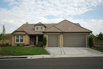 Image showing Newly Constructed Modern Home