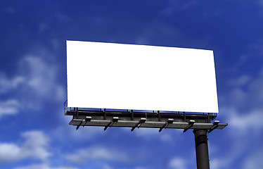 Image showing Blank billboard 