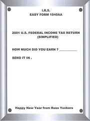 Image showing Easy Income Tax Form