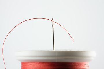 Image showing Needle and thread