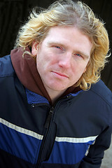 Image showing Attractive blond man