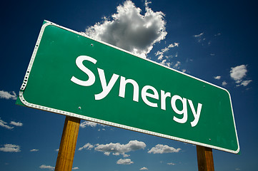 Image showing Synergy Road Sign