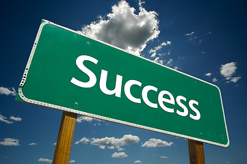 Image showing Success Road Sign