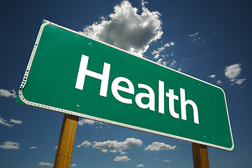 Image showing Health Road Sign