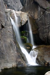 Image showing Brideveil Falls in Yosemite National Park