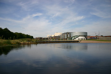 Image showing university lake