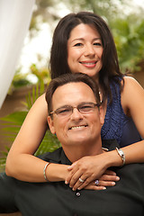 Image showing Attractive Hispanic and Caucasian Couple