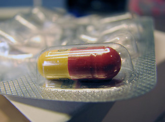 Image showing Capsule in Blister Pack