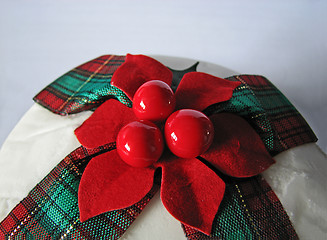 Image showing Christmas cake decoration