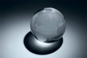 Image showing glass globe