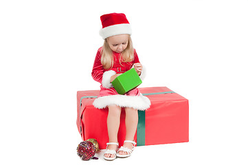 Image showing Christmas toddler