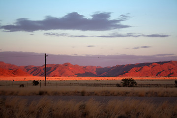 Image showing Landscape in Namibia