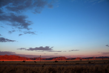 Image showing Landscape in Namibia