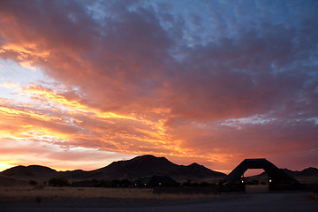 Image showing Landscape in Namibia