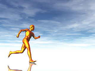 Image showing runner