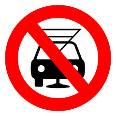 Image showing Dont drink and drive sign