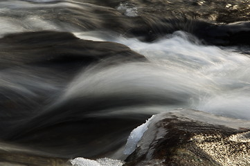 Image showing Water flowing