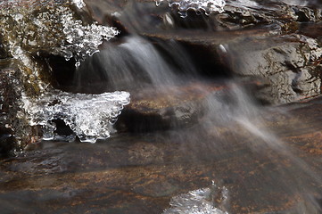 Image showing Small waterfall