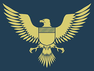 Image showing Medieval Eagle 