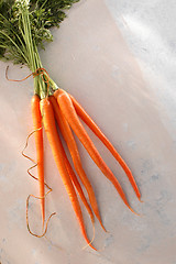 Image showing Whole Carrots