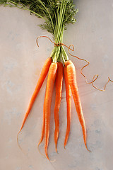 Image showing Whole Carrots