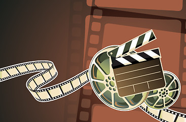 Image showing cinema abstract background