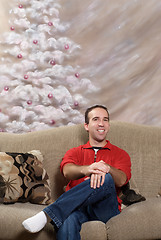 Image showing Metrosexual Christmas Man