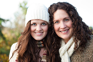 Image showing Mother and daughter