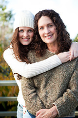 Image showing Mother and daughter