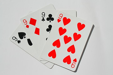 Image showing Group of Playing Cards