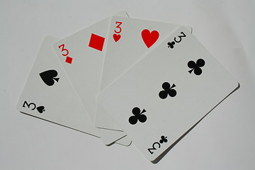 Image showing Group of Playing Cards