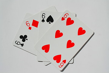 Image showing Group of Playing Cards