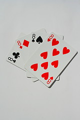 Image showing Group of Playing Cards