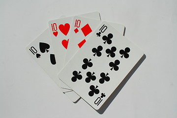 Image showing Group of Playing Cards