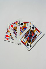 Image showing Group of Playing Cards