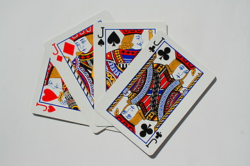 Image showing Group of Playing Cards