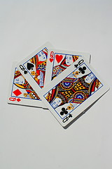 Image showing Group of Playing Cards