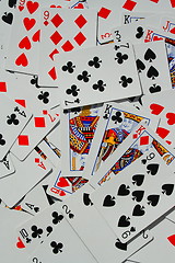 Image showing Group of Playing Cards