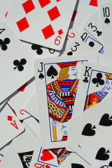 Image showing Group of Playing Cards